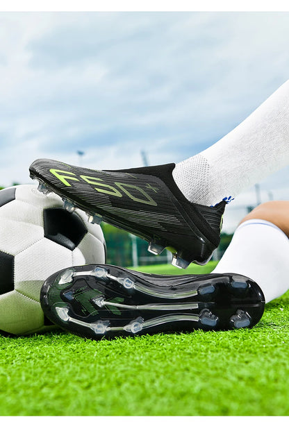 New Men Soccer Shoes Grass Cleats Futsal Comfortable Turf Football Boots Sports Ultralight Fg Non Slip Indoor Adult Non-Slip