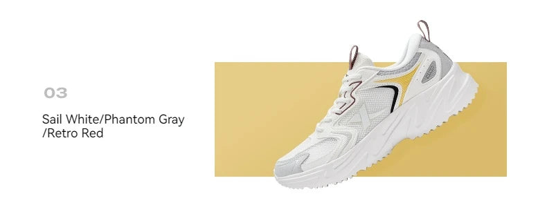 Xtep Casual Shoes For Men  Summer Durability Men's Sports Shoes Wear-Resistant Lace Up Non-Slip Outdoor Shoes 876219320026