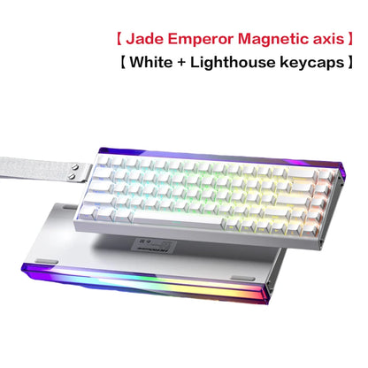 AULA HERO 68 HE Gaming Mechanical Keyboard Magnetic Axis RT Wired RGB Lighting 8K Polling Rate Side Engraving