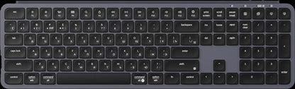 Keychron B6 Pro ISO Layout Ultra-Slim Wireless Keyboard Full Size Portable Lightweight 2.4GHz & Bluetooth Connections