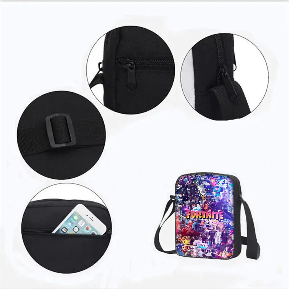 Child School Backpack With Shoulder Bag Pencil Bags School Bags for Hot Game Design-F-FortniteS Boys Girls Best Gift