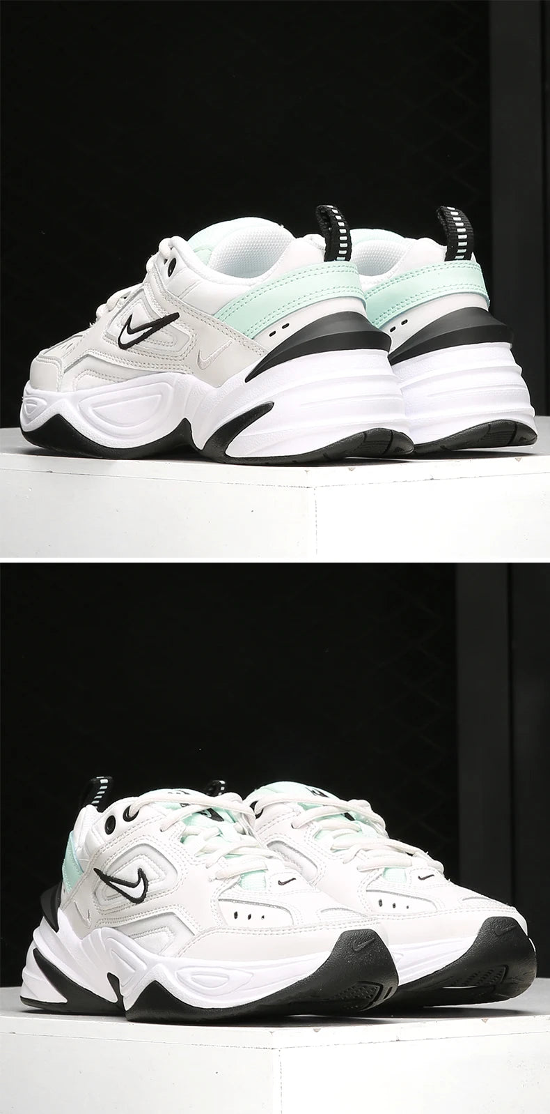 Nike Original M2K TEKNO Retro-Sneaker für Damen im Chunky-Stil AO3108-013