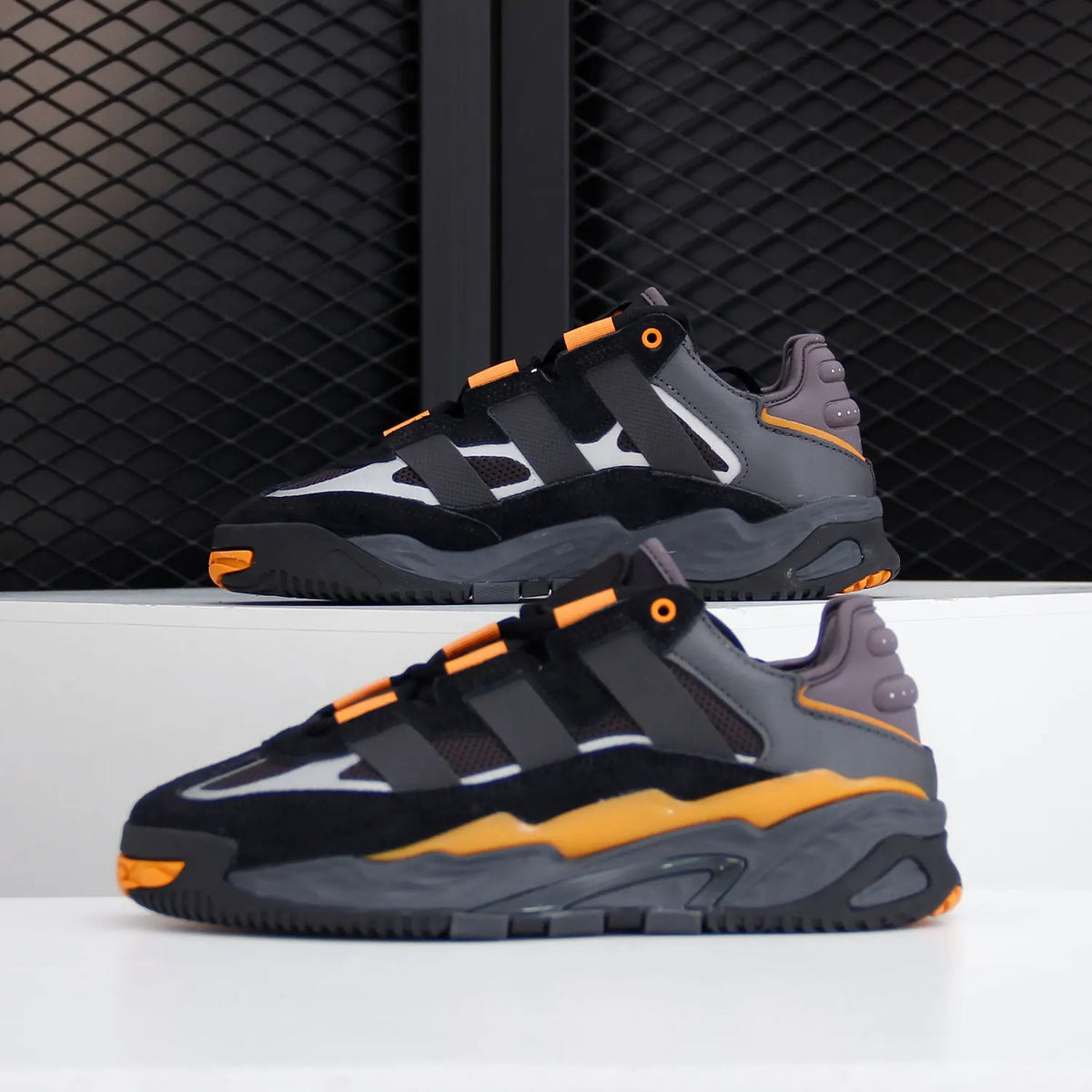 Adidas Originals NITEBALL Baskets décontractées classiques unisexes FW2478