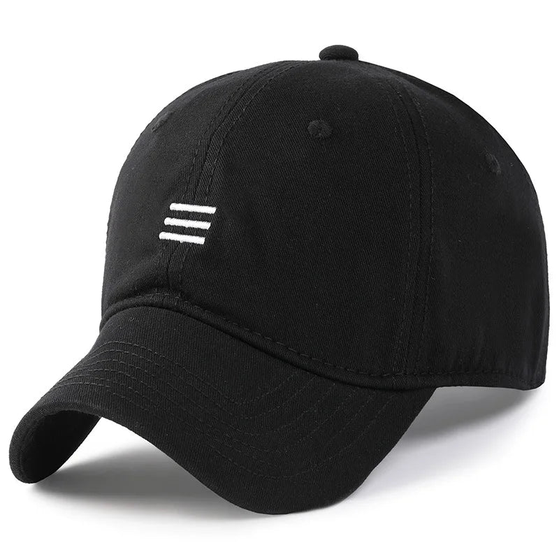 Casquette de baseball pour homme et femme, taille XXL, 100 % coton, grande casquette de baseball pour têtes larges 56-63 cm (23,5"-25,5"), casquette « dad cap » unie et ajustable