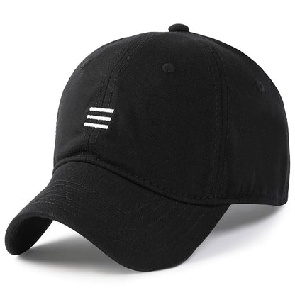 Casquette de baseball pour homme et femme, taille XXL, 100 % coton, grande casquette de baseball pour têtes larges 56-63 cm (23,5"-25,5"), casquette « dad cap » unie et ajustable