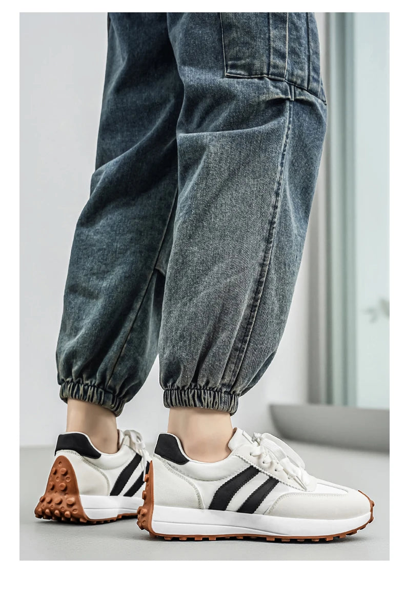 PARZIVAL Chaussures Décontractées Homme Baskets de Sport Mode Plateforme Chaussures de Course Homme Sneakers Zapatillas Deportivas Hombre