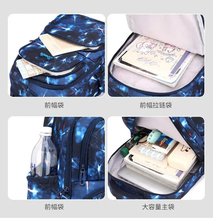 Fortnite Trolley Bag Easy Stair Climbing Anime Waterproof Wheeled Backpack Large Capacity Student Schoolbag Casual Travel Bag