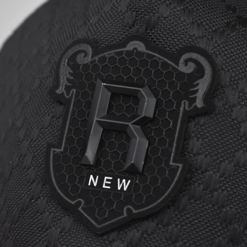 R Letter Icon Men's Baseball Cap for Male Summer Outdoor Adjustable Sports Hip Hop Hat Breathable Mesh Trucker Sunscreen Caps