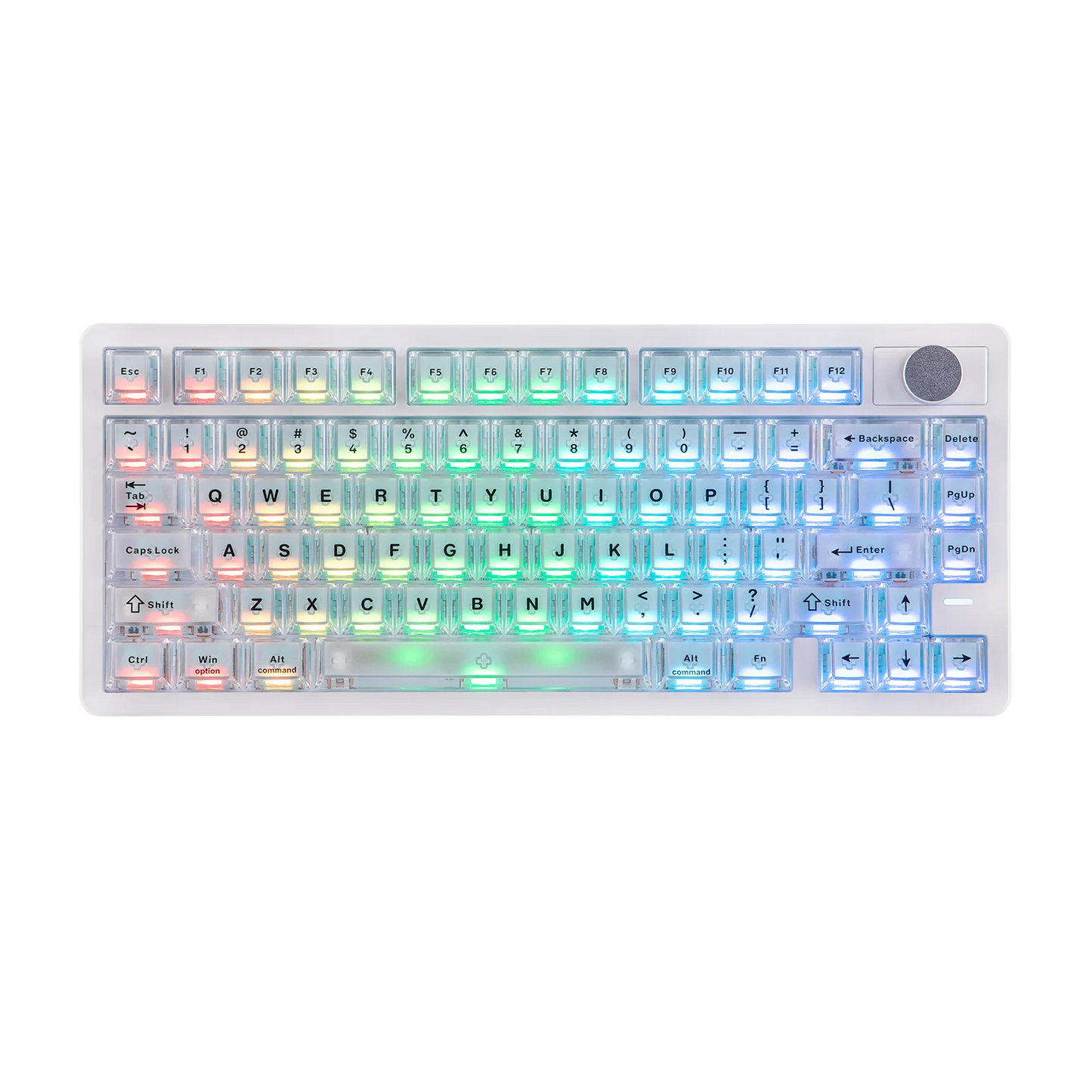 EPOMAKER HE75 V2 75% ANSI US Layout Tri-mode Wireless Hall Effect Gaming Keyboard 0.005mm Adjustable Actuation/Rapid Triggering