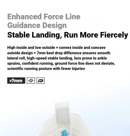 Xtep One Piece Modeling 5.0 Sneaker Women Stability Support Comfortable Breathable Durability Running Shoes  874218110037