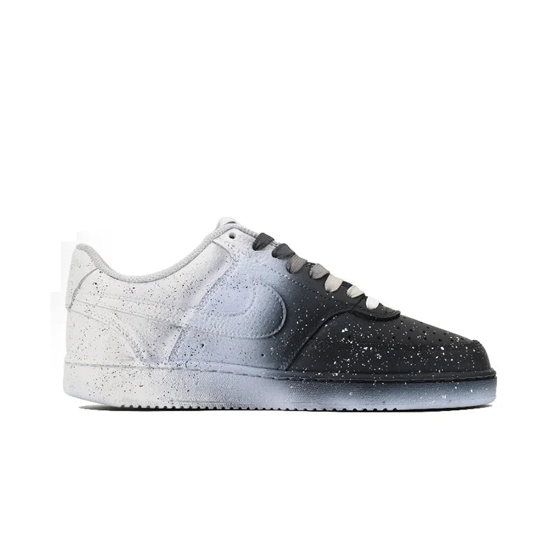 Personalizované tenisky Nike Court Vision „Nightfall“ s přechodem barev, protiskluzové, unisexové nízké tenisky