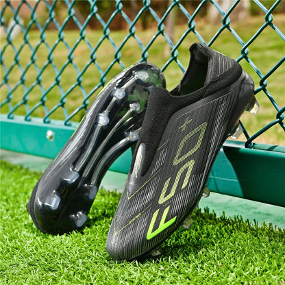 Voetbalschoenen voor heren, antislip, comfortabele voetbalschoenen, voor kunstgras, ultralicht, FG, grasnoppen, zaalvoetbal, sport, indoor, volwassenen, antislip