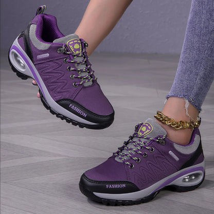 Women's Hiking Shoes 2025 Spring and Autumn New Anti-Slip Cross-Country Running and Hiking Sports Shoes