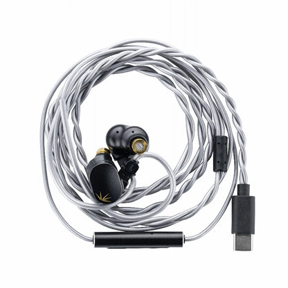 Moondrop Chu II DSP 10mm High-performance Dynamic Driver IEMs Earphones Wired Earbuds TYPE-C With Microphone Earphone