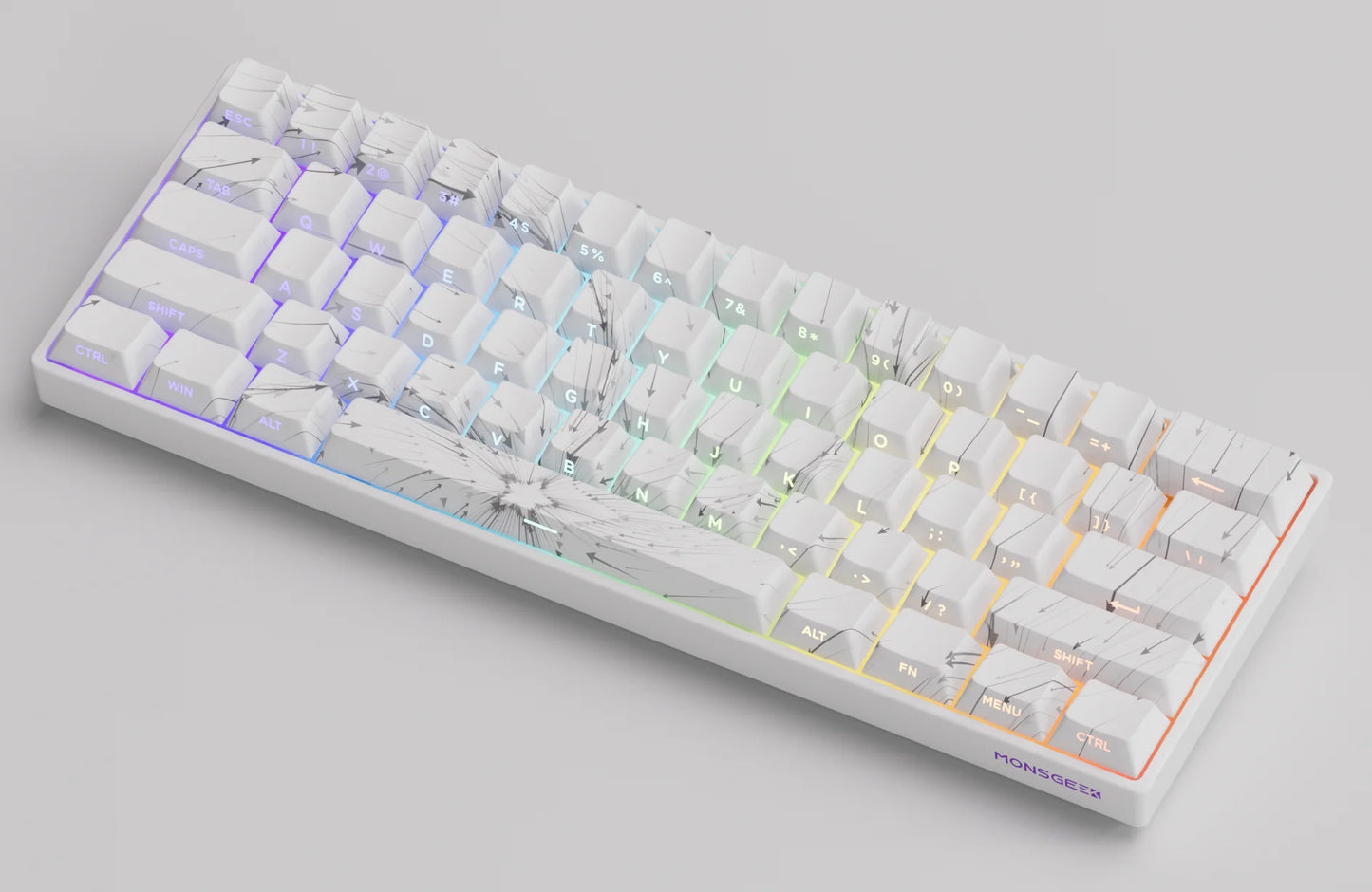 Akko MonsGeek FUN60 PRO&MAX HE Mechanical Keyboard Magnetic Switch 60% Gaming Keyboard Rapid Trigger 8K Custom Keyboard