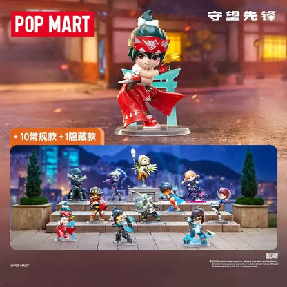 POP MART Seria Overwatch „Play of The Game” – Cutie surpriză originală cu conținut aleatoriu – Figurine drăguțe de anime, ornamente și figurine de acțiune