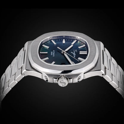 Sugess Men's Watch Automatic Mechanical Wristwatch Miyota 9015 Movement MOP Dial Luminous Waterproof 5bar Bracelet Luxury S466