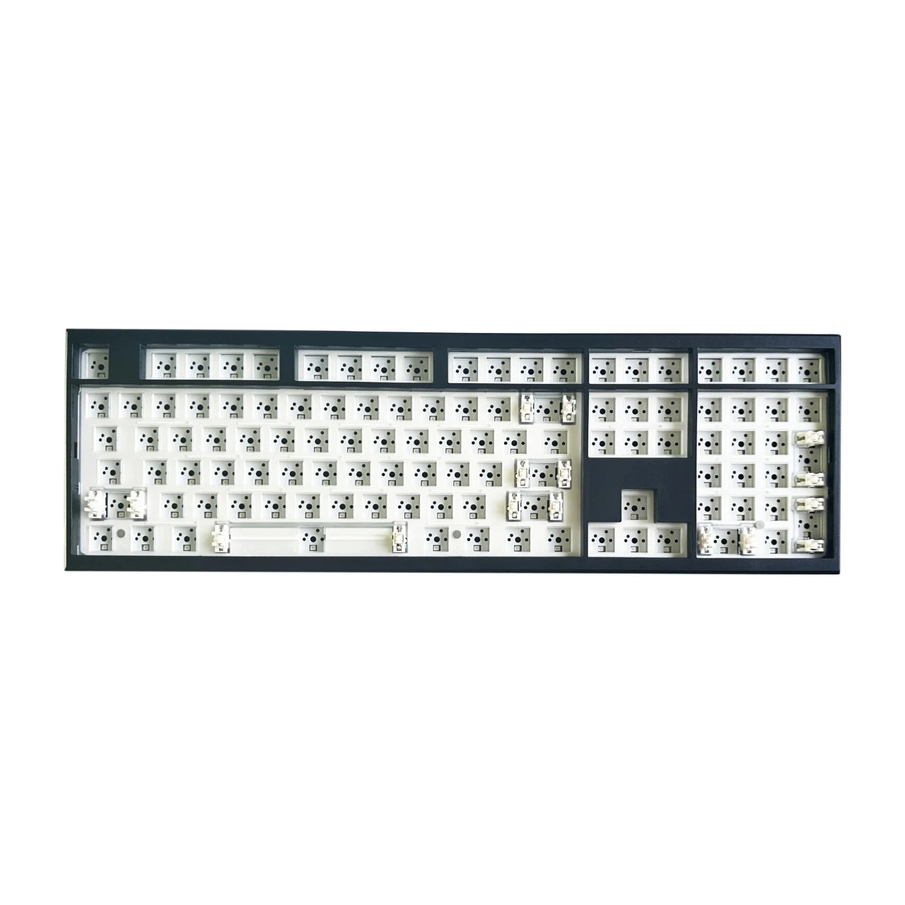GMK108 Mechanical Keyboard Kit Hot-swappable Bluetooth 2.4G Wireless RGB Backlit Gasket Structure Support for VIA/QMK