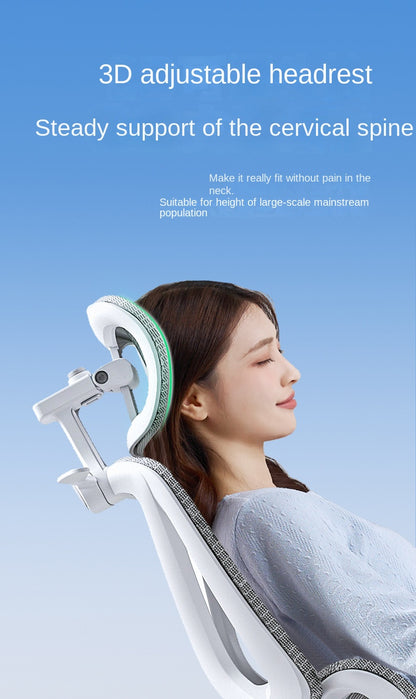 UVR Reclinable Boss Chair Sedentary Comfort Mesh Staff Sedentary Comfort Ergonomic Design Backrest Stool Game Office Chair